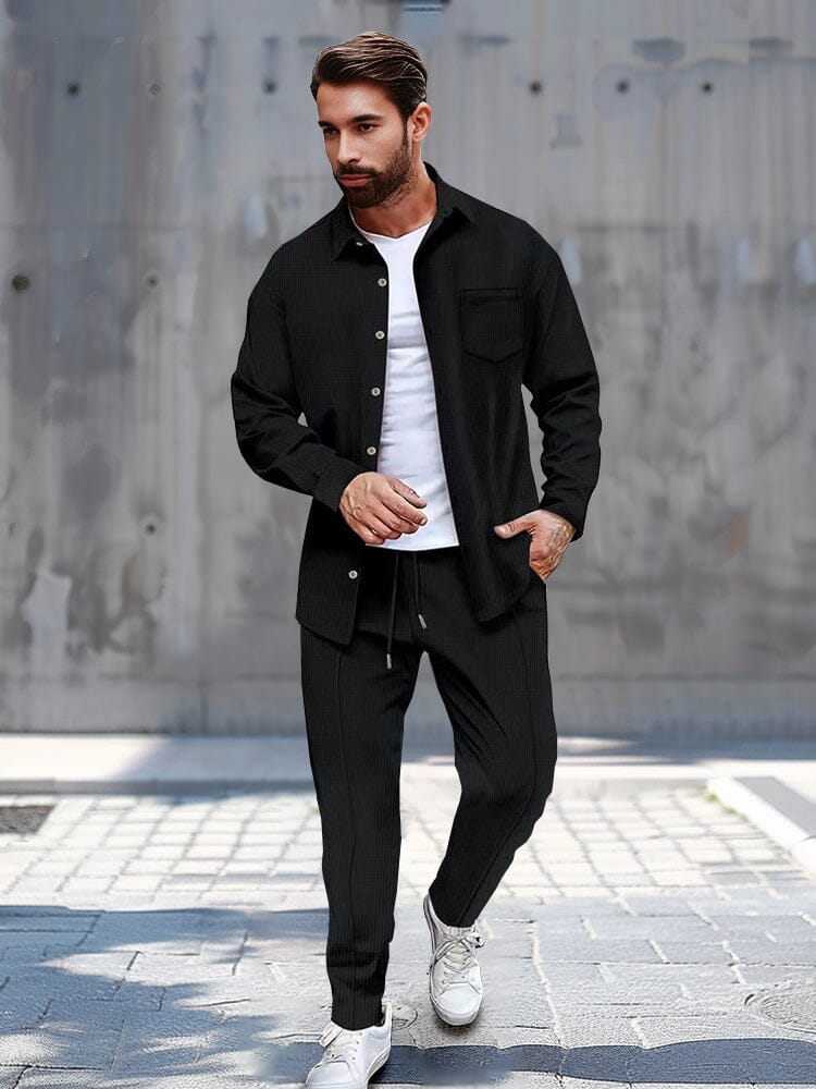 Ensemble assorti en design fonctionnel Waffle