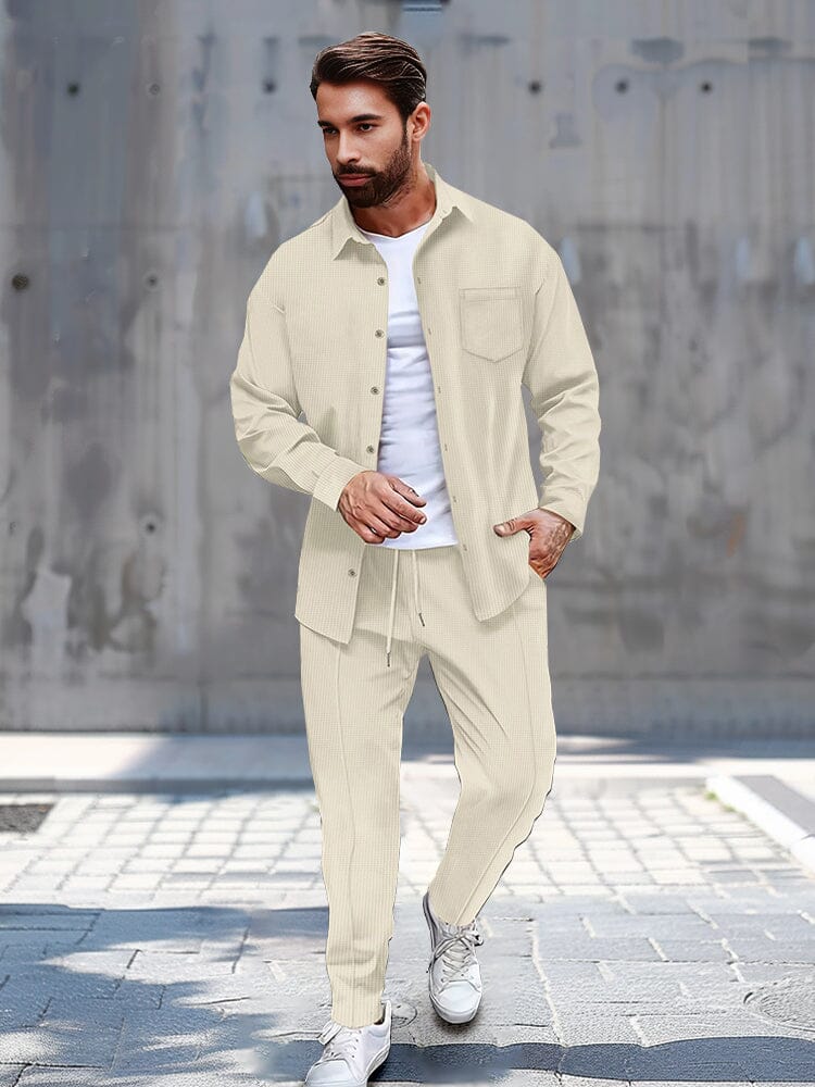 Ensemble assorti en design fonctionnel Waffle