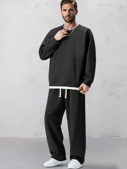 Ensemble de Sweatshirt Minimaliste et Polyvalent