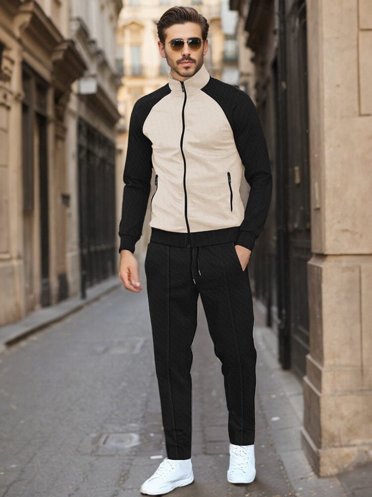 Ensembles de 2 pièces Colorblock Athleisure