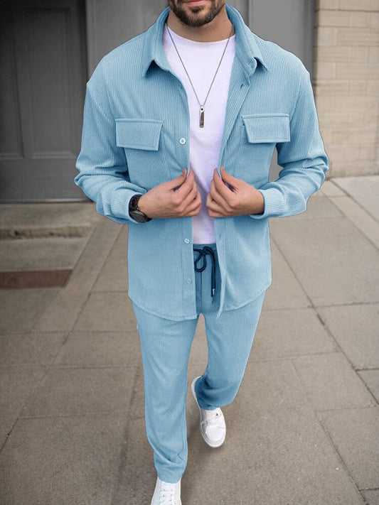 Ensemble en velours côtelé essentiel 2 pièces