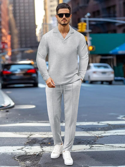 Ensemble de survêtement en gaufre polyvalent