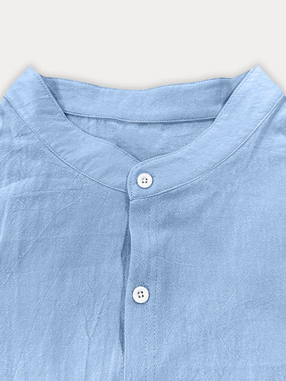 Ensemble de Chemise Simple et Décontractée en 100% Coton