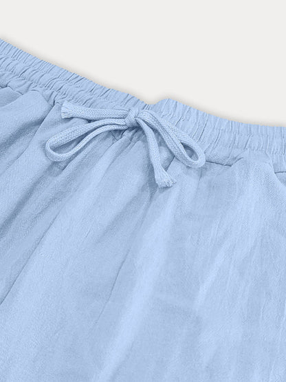 Ensemble de Chemise Simple et Décontractée en 100% Coton