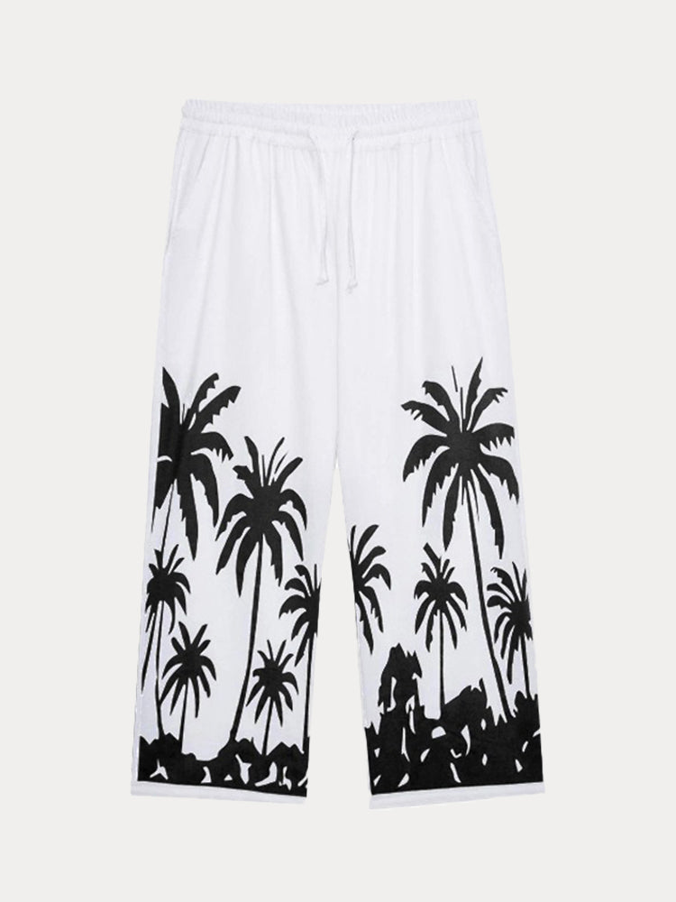 Ensemble de vacances 2 pièces en coton à coupe décontractée