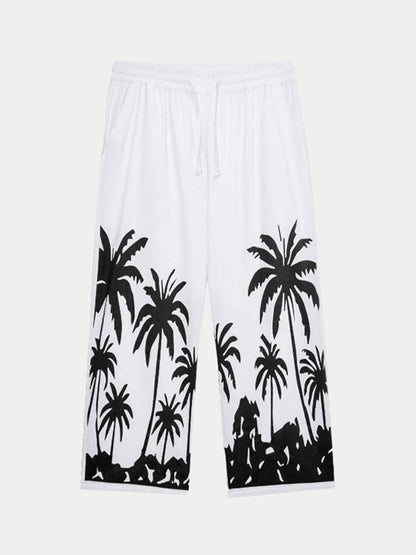 Ensemble de vacances 2 pièces en coton à coupe décontractée