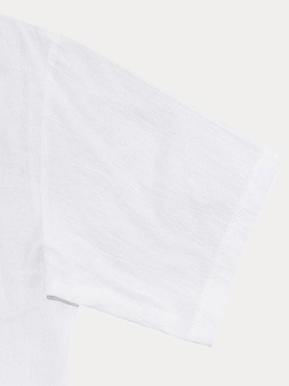 Ensemble de vacances 2 pièces en coton à coupe décontractée