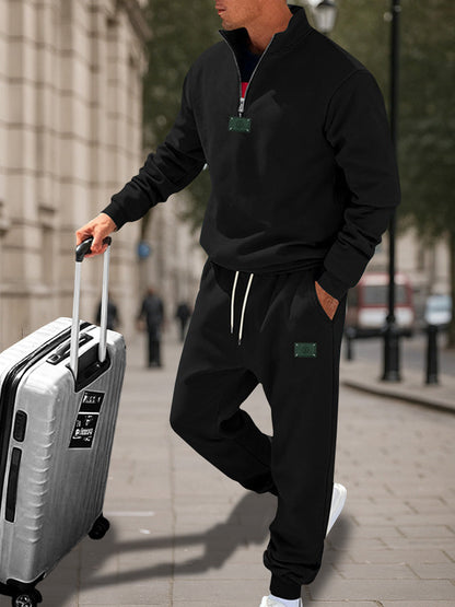 Ensemble de survêtement en polaire confortable pour les athlètes