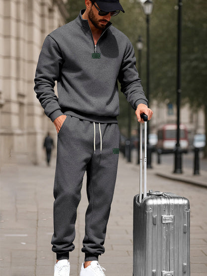 Ensemble de survêtement en polaire confortable pour les athlètes