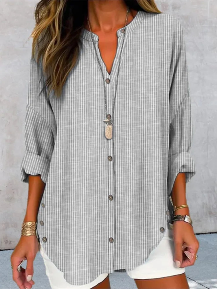 Rosalia | Blouse à Rayures Vintage