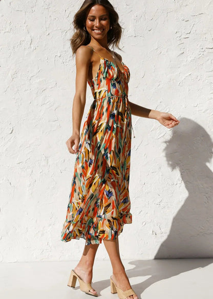 Scarlett™ | Robe Imprimée Chic