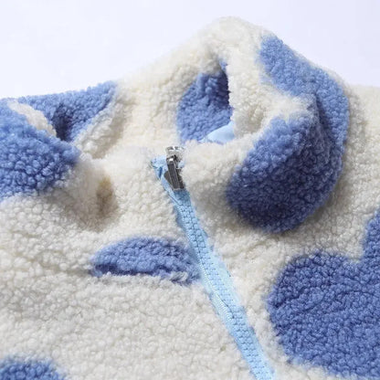 Katharina™ | Veste réversible à motifs cœur