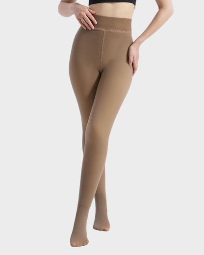 Armonie - Collants semi-transparents doublés polaire