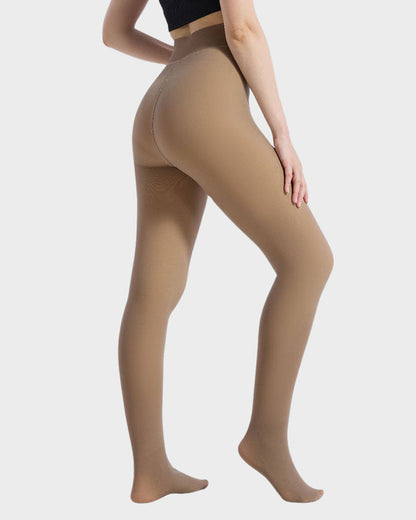 Armonie - Collants semi-transparents doublés polaire