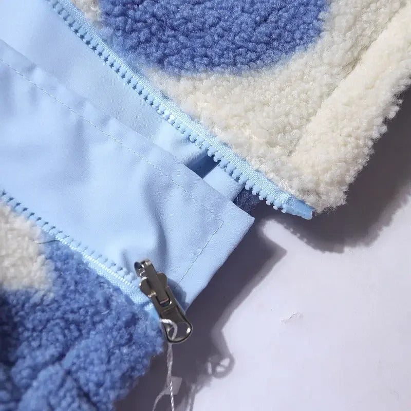 Katharina™ | Veste réversible à motifs cœur