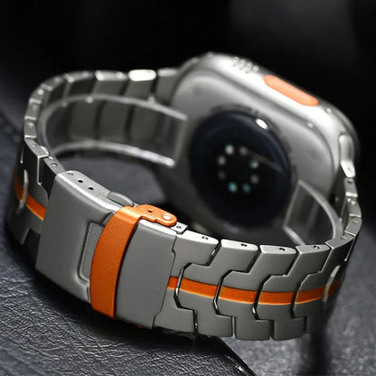 Bracelet Titan Link pour Apple Watch