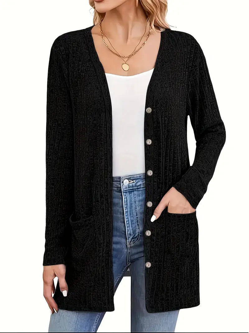 Melody | Cardigan Long et Gracieux