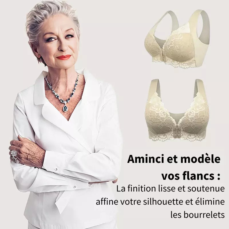 Lela | Soutien-gorge Push-up Sans Fil avec Fermeture Frontal