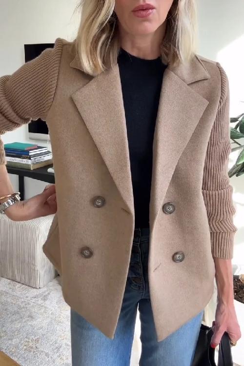 Ivy | Blazer Tricot Élégant