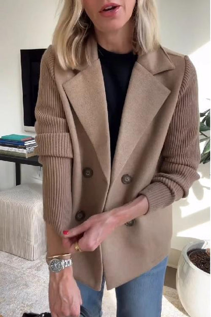 Ivy | Blazer Tricot Élégant