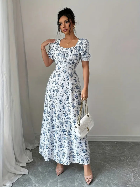 Fleur™ | Robe Fleurie Cintrée