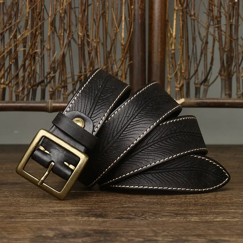 Ceinture en Cuir Vachette Pure