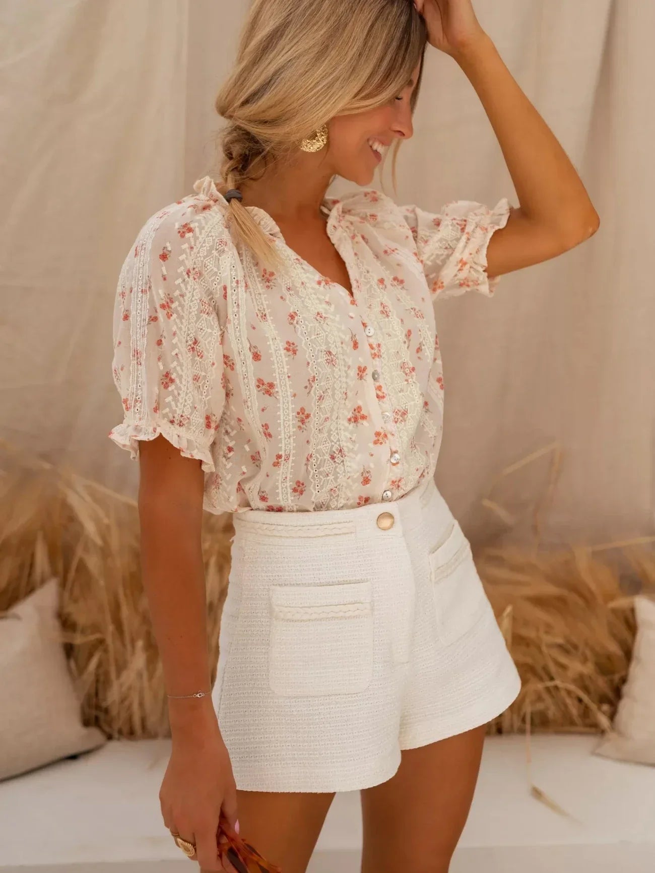 Devon | Blouse Charme Floral
