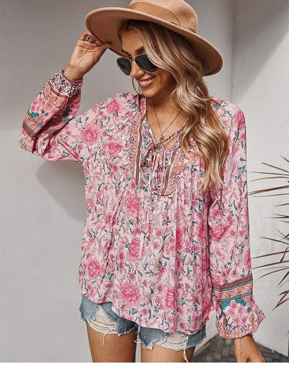 Ginie | Blouse d'été Boho