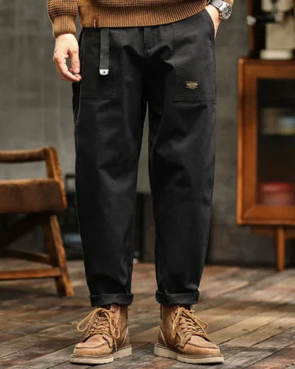 Étienne - Pantalon cargo vintage utilitaire