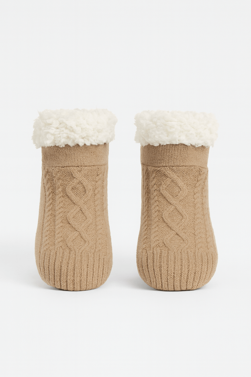 Chaussettes thermiques antidérapantes