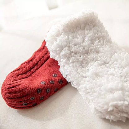 Chaussettes thermiques antidérapantes