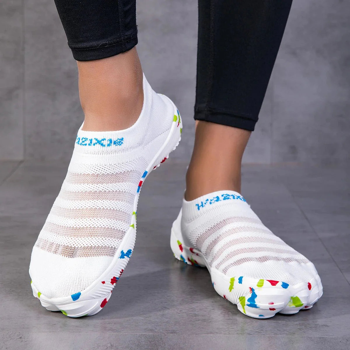 Chaussures Aqua Unisexe Noires à Séchage Rapide pour la Plage et le Sport