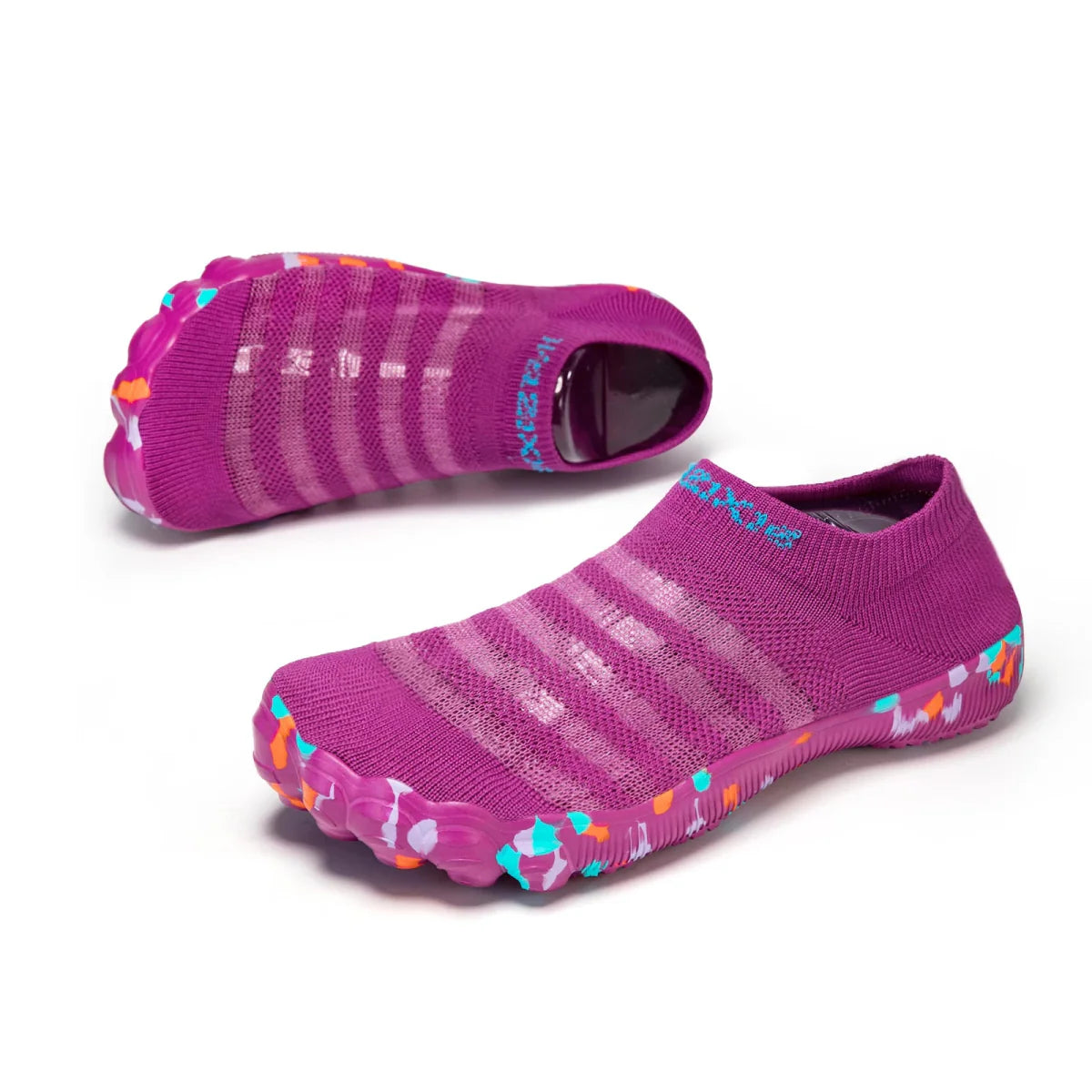 Chaussures Aqua Unisexe Noires à Séchage Rapide pour la Plage et le Sport