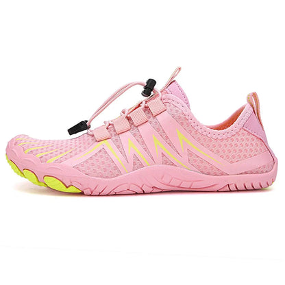 Chaussures aquatiques unisexes gris séchage rapide plage