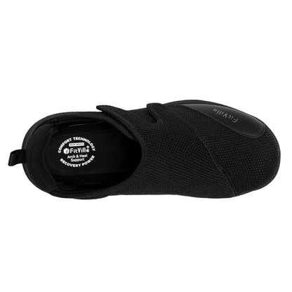 Chaussures homme noires respirantes été décontractées à scratch