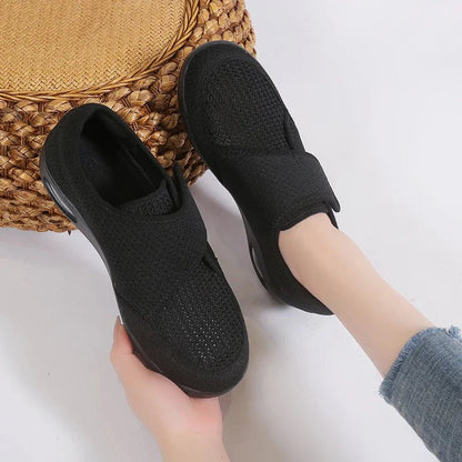 Chaussures unisexes beige légères respirantes été à scratch