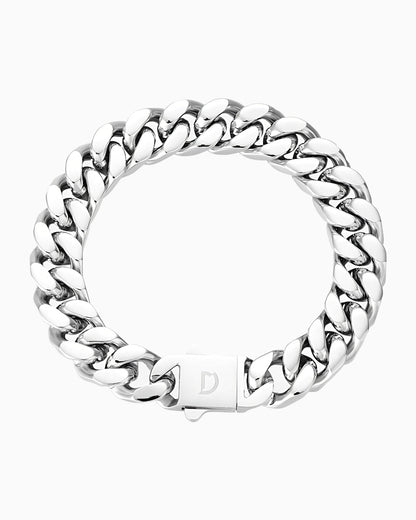 BRACELET CUBANA EN BOÎTE PROPRE. - 11MM