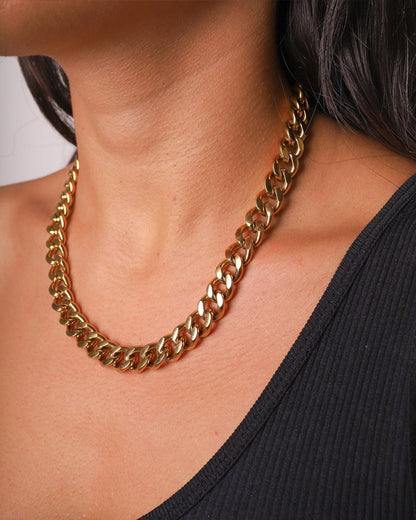 CHAÎNE CUBANA PROPRE. - 12MM OR