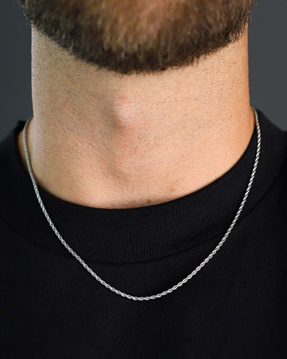 CHAÎNE EN CORDON PROPRE. - 2MM