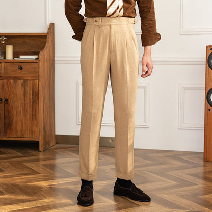 Pantalon Plissé Vintage Bouilli Valencia