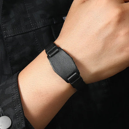 Bracelet en cuir Ironhide