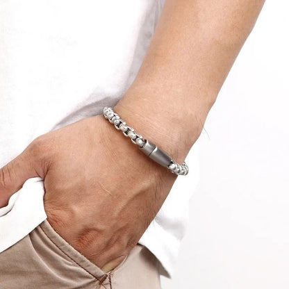 Bracelet en Chaîne et Maillons pour Hommes
