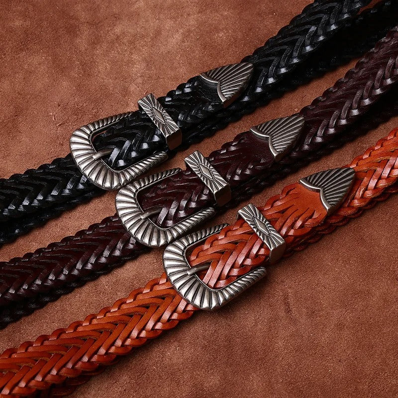 La Ceinture Tressée Bronco