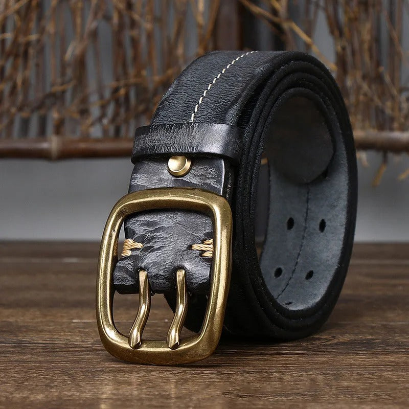 La Ceinture en Cuir de Vache Outrider