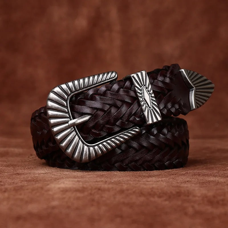 La Ceinture Tressée Bronco