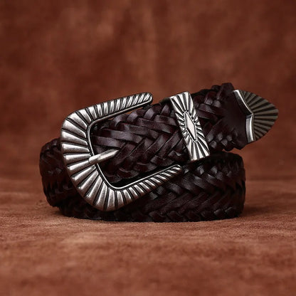 La Ceinture Tressée Bronco