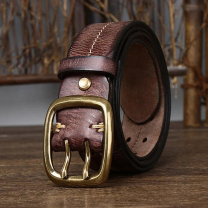 La Ceinture en Cuir de Vache Outrider