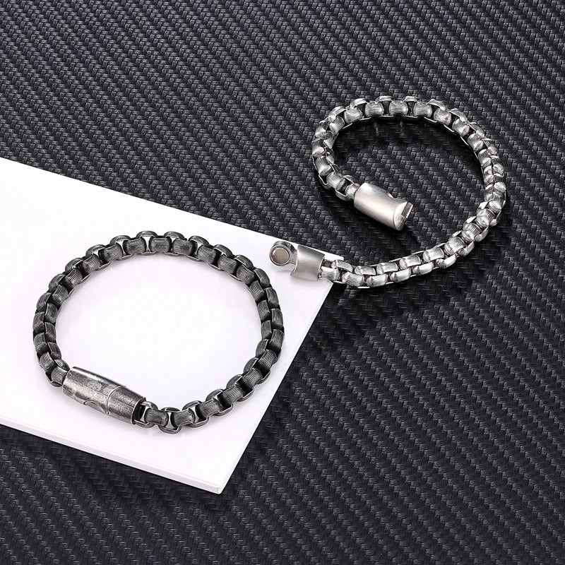 Bracelet en Chaîne et Maillons pour Hommes