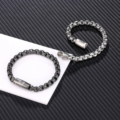 Bracelet en Chaîne et Maillons pour Hommes
