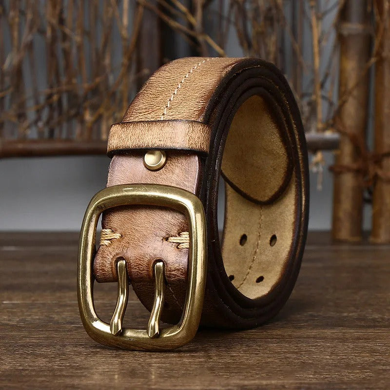 La Ceinture en Cuir de Vache Outrider
